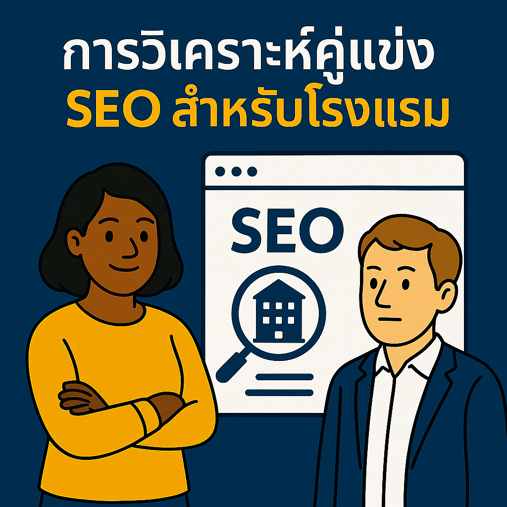 การวิเคราะห์คู่แข่ง SEO สำหรับโรงแรม