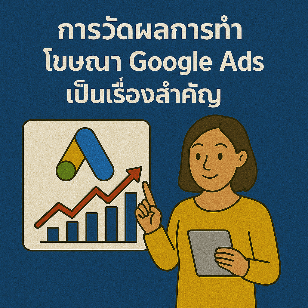 การวัดผลการทำโฆษณา Google Ads เป็นเรื่องสำคัญ